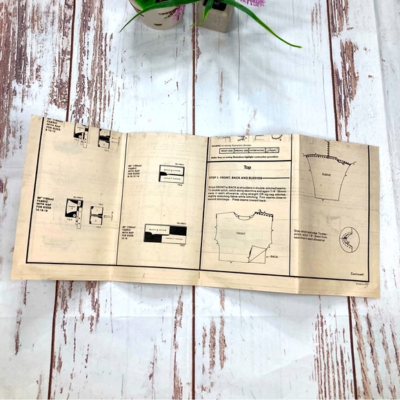 See & Sew #5083 Vintage 1980 Pattern Size B(14-16-18) DIY - Picture 7 of 8